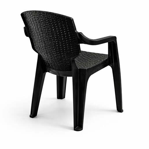 Baštenska stolica Golf crna