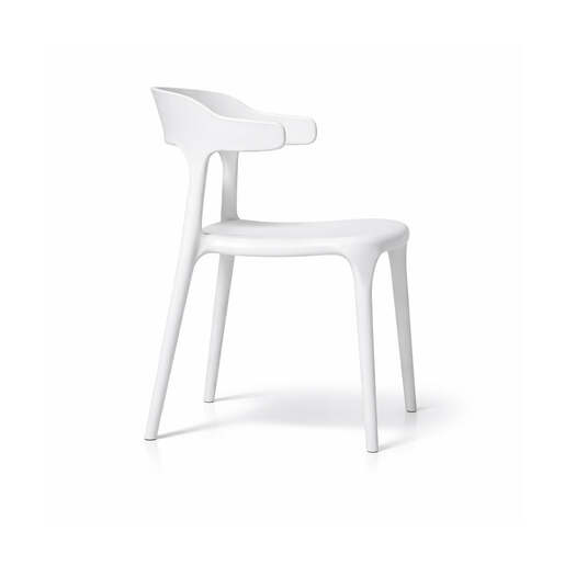 Baštenska stolica Lumo white