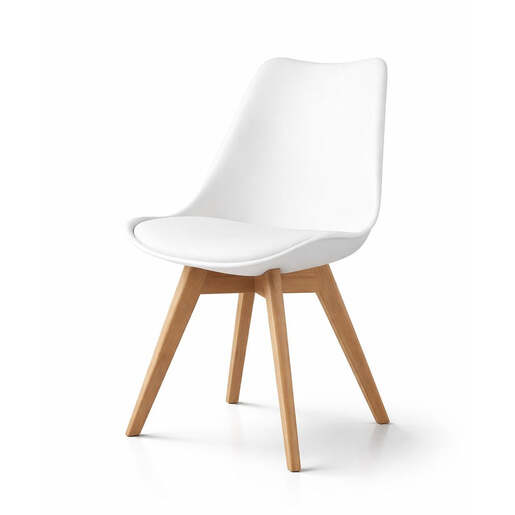 Trpezarijska stolica Oslo bela c-487