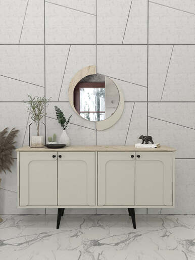 Sevilla komoda Travertin-pesak