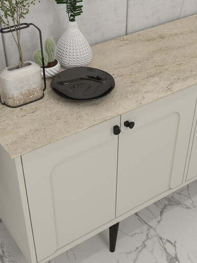 Sevilla komoda Travertin-pesak