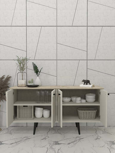 Sevilla komoda Travertin-pesak