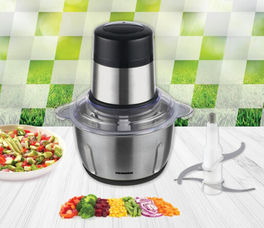 Seckalica HEINNER HMC-D300SS 300W/Inox posuda 2l/2.brzine/inox