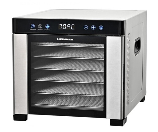 Dehidrator HEINNER PRODRY ESSENTIAL HFD-KD600SS 650W/6 mesta/75c/timer