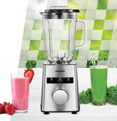 Blender HEINNER HBL-HE800SS 1,5l/800W/staklena čaša/inox