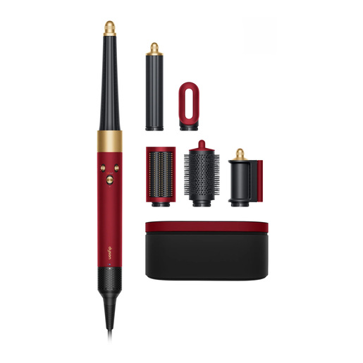 Dyson Airwrap i.d.596926 SE Red Velvet/Gold Straight+Wavy Styler