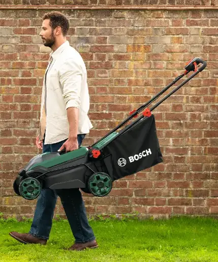 BOSCH akumulatorska kosilica ROTAK18V2-43, 2x18 V, širina rezanja 43 cm, košara za travu 50 L + 2x18 V 4.0Ah akumulator + punjač 06008B9L00