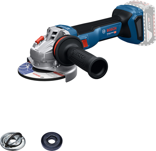 BOSCH Professional aku ugaona brusilica GWS 18V-11 PS, SAMO ALAT, karton 06019N4300