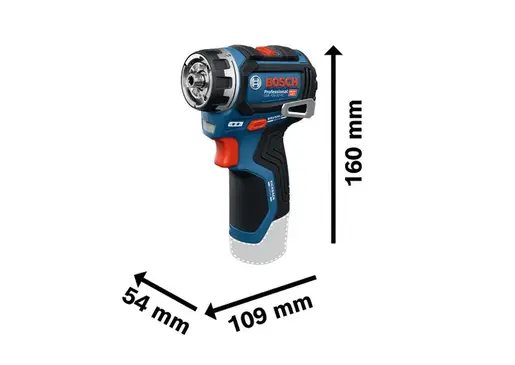 BOSCH Professional aku odvijač GSR 12V-32 FC, GFA 12-M, GFA 12-X, GFA 12-E, GFA 12-W, GFA 12-H, L-BOXX 06019N7102