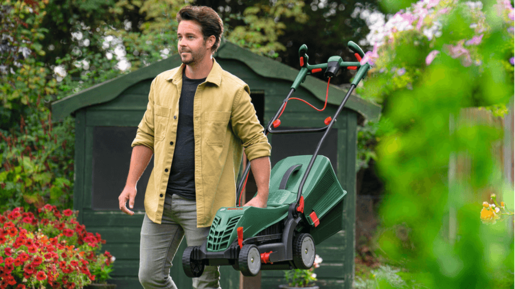 BOSCH električna kosilica UniversalRotak 1300W, 34cm, 40L 06008A6400