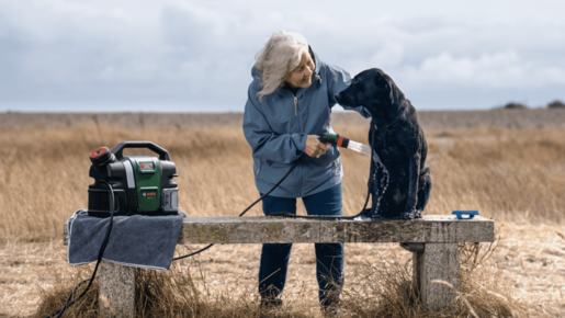 BOSCH aku visokotlačni čistač Fontus 18V, 2.0Ah, 20 bar, 6L 06008B6201