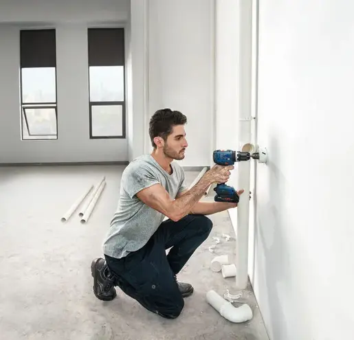 BOSCH Professional set - GSB 18V-65 + GWS 18V-8 + 2x GBA 4.0Ah + GAL 18V-40 + RAF TORBA 0615A5008Z