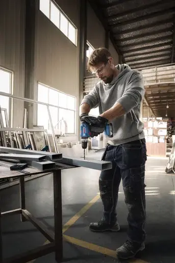 BOSCH Professional aku udarna bušilica GSB 18V-25, 56/21 Nm tvrdo/meko, SAMO ALAT, karton 06019K9300