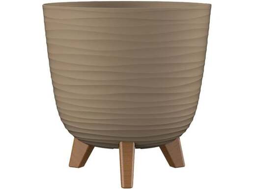 GARDINO-SAKSIJA SA NOGARIMA FINESA 30CM MOKA