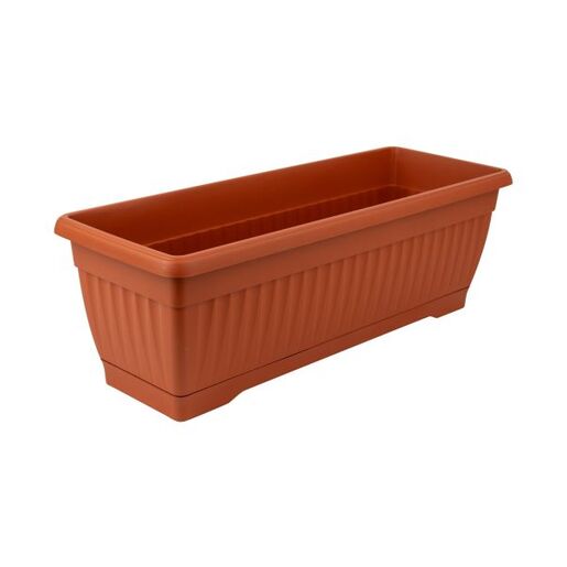 GARDINO-ZARDINJERA MEDITERAN 50X19X16,5H TERAKOTA