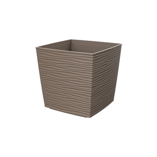 GARDINO-SAKSIJA FINESA KVADRAT 20X20X17.3H MOKA