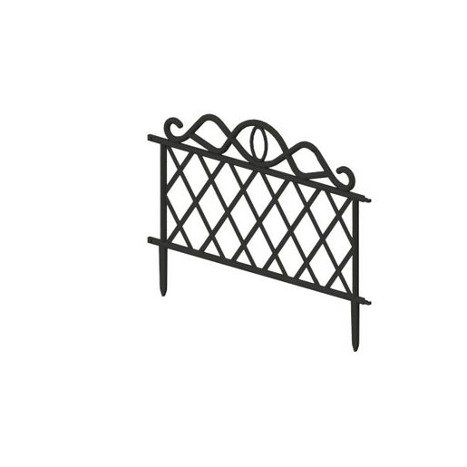 GARDINO-BAŠTENSKA OGRADICA 7/1 MAXI ANTRACIT