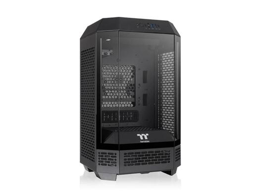Kucište THERMALTAKE THE TOWER 250 Mini Tower/mini-ITX/kaljeno staklo/bez napajanja/crna