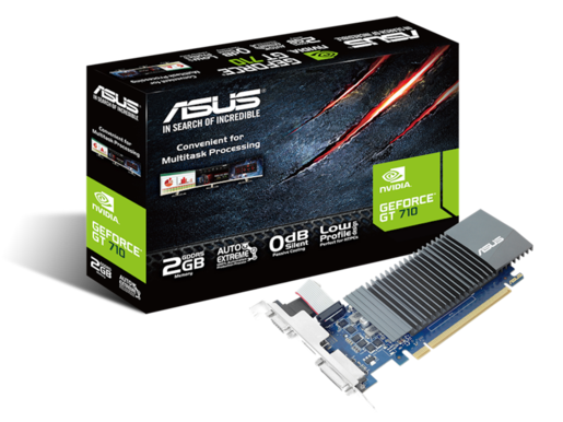 Graficka karta ASUS GT710-SL-2GD5-BRK-EVO NVD/2GB/GDDR5/32bit/crna