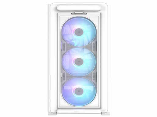 Kucište ASUS A23 PLUS TG ARGB/Micro-ATX/Mini-ITX/kaljeno staklo/bez napajanja/bela