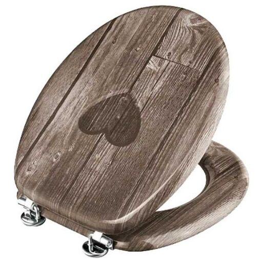 CONART WC daska HEART, lakirani medijapan KSD811