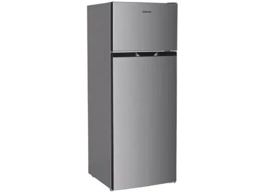 Indesit kombinovani frižider I55T0412S, 206 L, Visina 143 cm, Srebrna