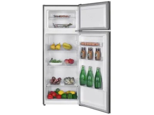 Indesit kombinovani frižider I55T0412S, 206 L, Visina 143 cm, Srebrna