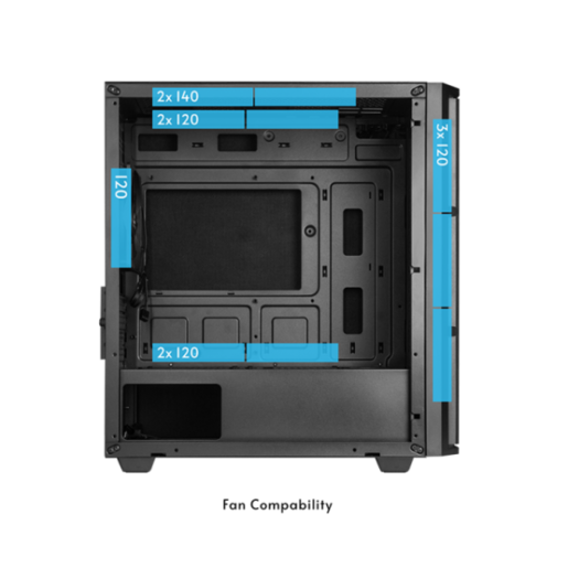 Kuciste Chieftec Pro mini mATX, Crni AZ-01B-OP
