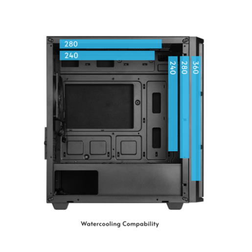 Kuciste Chieftec Pro mini mATX, Crni AZ-01B-OP