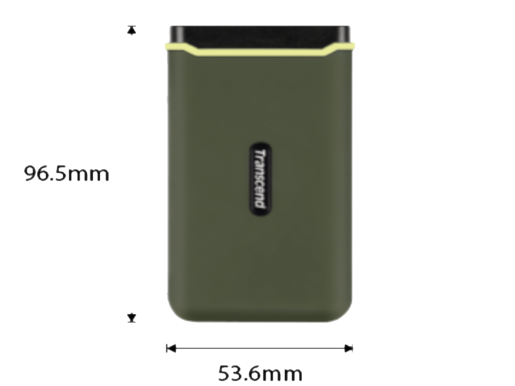 SSD TRANSCEND ESD380C 2000GB/eksterni/USB 3.2/type c/crna