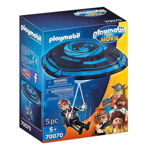 Playmobil - Movie Rex Dasher sa padobranom