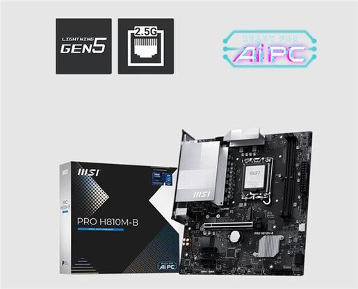 Matična ploča MSI PRO H810M-B