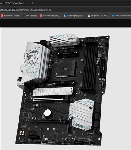 Matična ploča MSI B550 GAMING WIFI