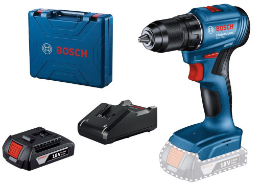 BOSCH Professional Aku buš-odvr GSR 185-LI 1x2.0Ah kofer 06019K3001