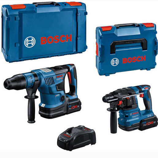 Bosch Professional Kombo set GBH 18V-22 + GBH 18V-36C + 2x 8.0Ah (PC) + GAL 1880 (L;XL) 0615A5003C