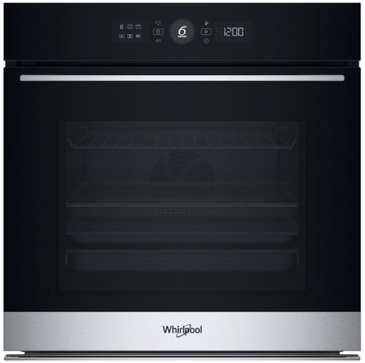 Whirlpool ugradna rerna WOI5S81HM1SXA, Multifunkcionalna, 73 L, crna