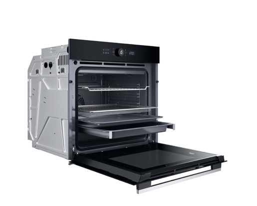 Whirlpool ugradna rerna WOI5S81HM1SXA, Multifunkcionalna, 73 L, crna