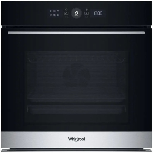 Whirlpool ugradna rerna WOI5S8CM1SXA, multifunkcionalna, 73 L, 6th Sense tehnologija, Ready2cook, inox
