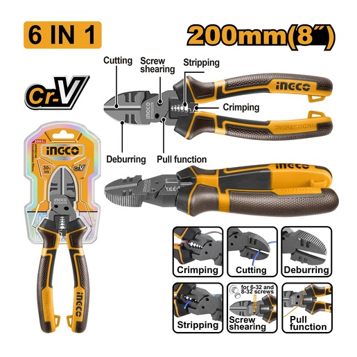 INGCO HMFDCP28200 multifunkcionalne sečice 200mm 6u1 super