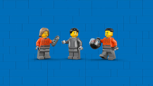 LEGO F1® kamion za izlaganje sa Audi F1® trkačkim automobilom 60493