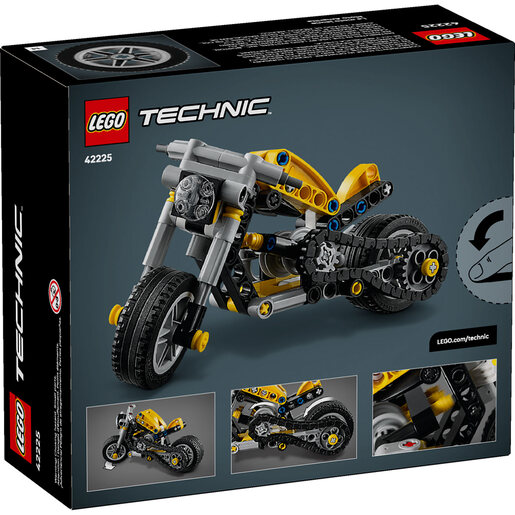 LEGO Žuti motocikl 42225