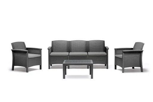 BICA Baštenski set - Rialto 3, siva