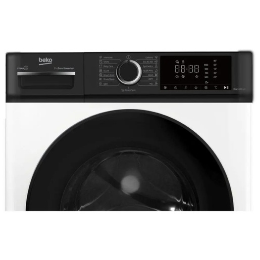 Beko ProSmart inverter mašina za pranje veša B1WFM2821WBEE, Frontload, 8 kg, 1200 rpm, belo-crna