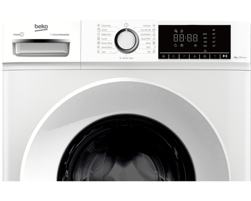 Beko ProSmart inverter mašina za pranje veša B1WFM2821WEE, Frontload, 8 kg, 1200 rpm, bela