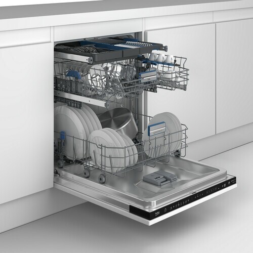 Beko ProSmart inverter ugradna mašina za pranje sudova BDIN38551P, Standardna širina, 15 kompleta