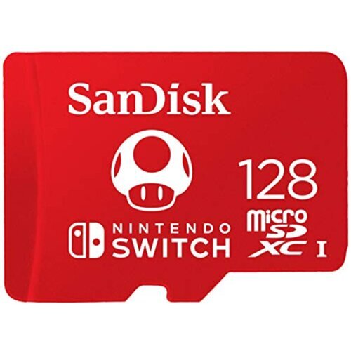 SanDisk SDXC 256GB micro 100MB/s R, 90MB/s W for Ninetendo Switch