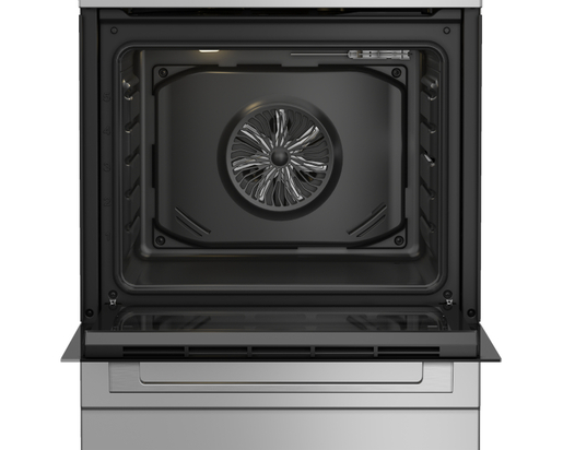 Beko električnii šporet FBE66000DS, Ringle, Konvencionalna rerna, siva