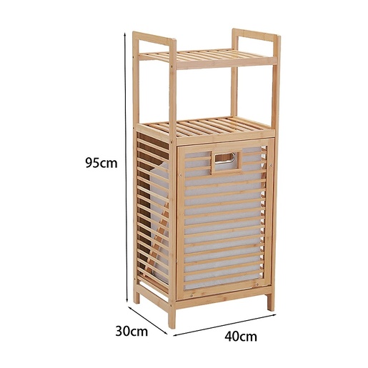 BOLZZ POLICA - KORPA ZA ODLAGANJE VEŠA BAMB 9 BOLPOLBAB09B