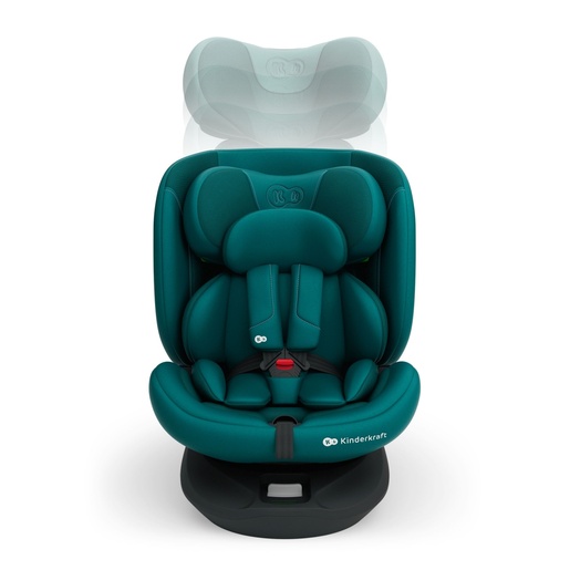KINDERKRAFT AUTOSEDISTE I-GROW 2 PLUS I-SIZE 40-150 CM GREEN KCIGRO02GREPL00