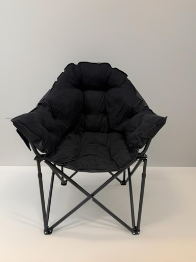 BOLZZ SKLOPIVA STOLICA ZA KAMPOVANJE RELAX BLACK BOLCSTOLIBLK